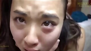 Helpless Asian cutie Hardcore Light of one's life on Live